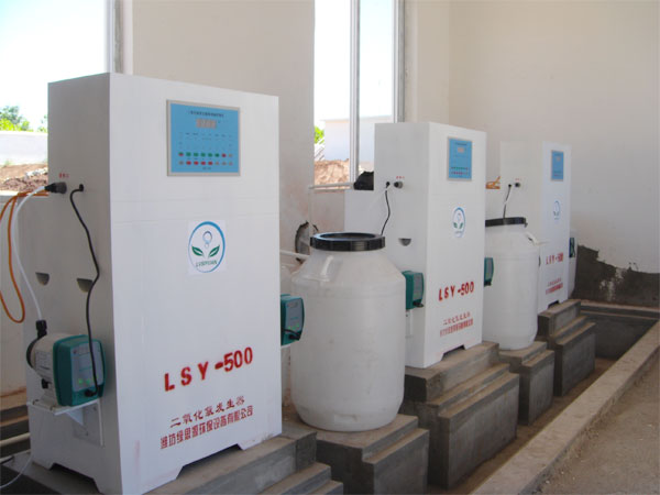 二氧化氯发生器在海南饮用水处理厂应用
